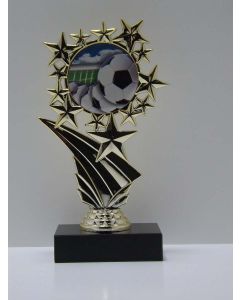 Soccer Star Trophy w/Mylar 6.75"  --$7.99