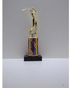 Golf Trophy with 3" Column  9.25"  --$8.99