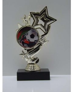 Star Ribbon Trophy w/Mylar 6.75"  F649  --$7.99