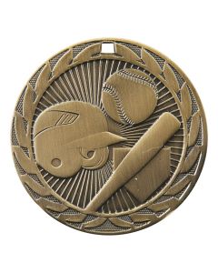 Baseball Fe Iron Medal 2" FE-201 