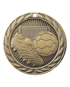 Soccer FE Iron 2" Medal  FE-213