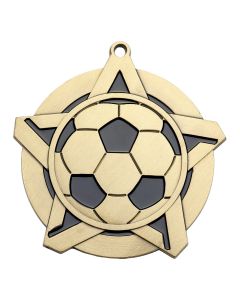 Soccer Super Star 2.25" Medal 43170